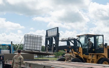 78th Logistics Readiness Squadron Ground Transportation carries load of ‘Combat Trucker’