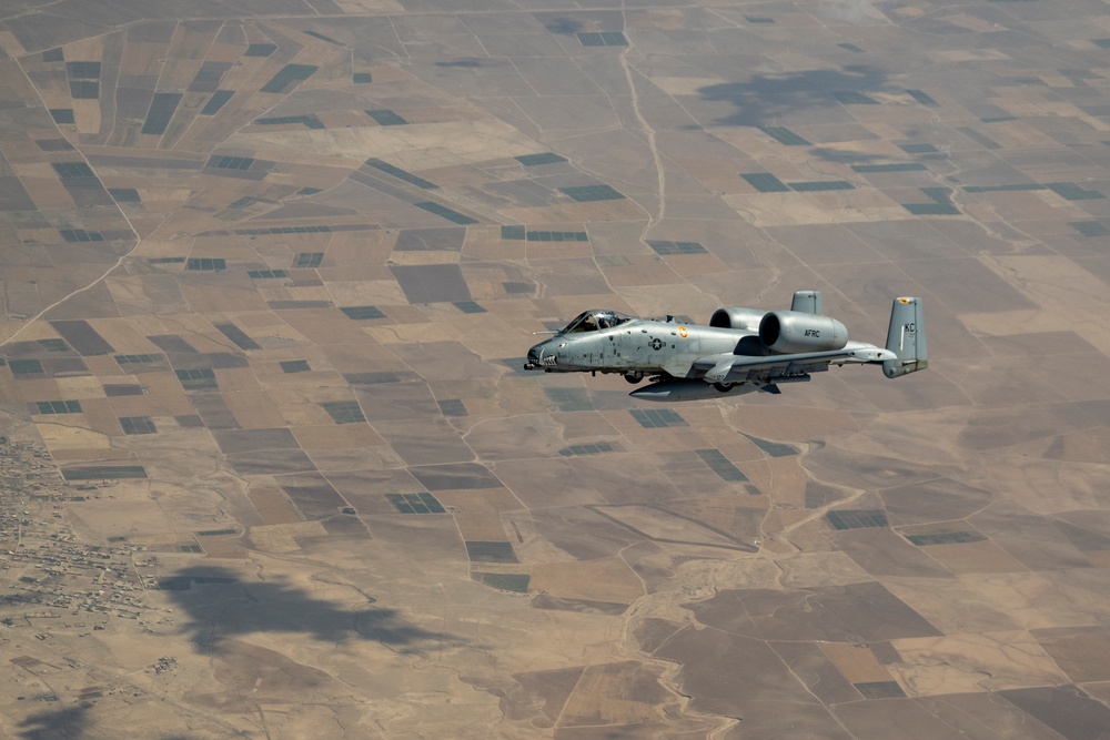 50th EARS sustain Thunderbolt IIs over USCENTCOM AOR