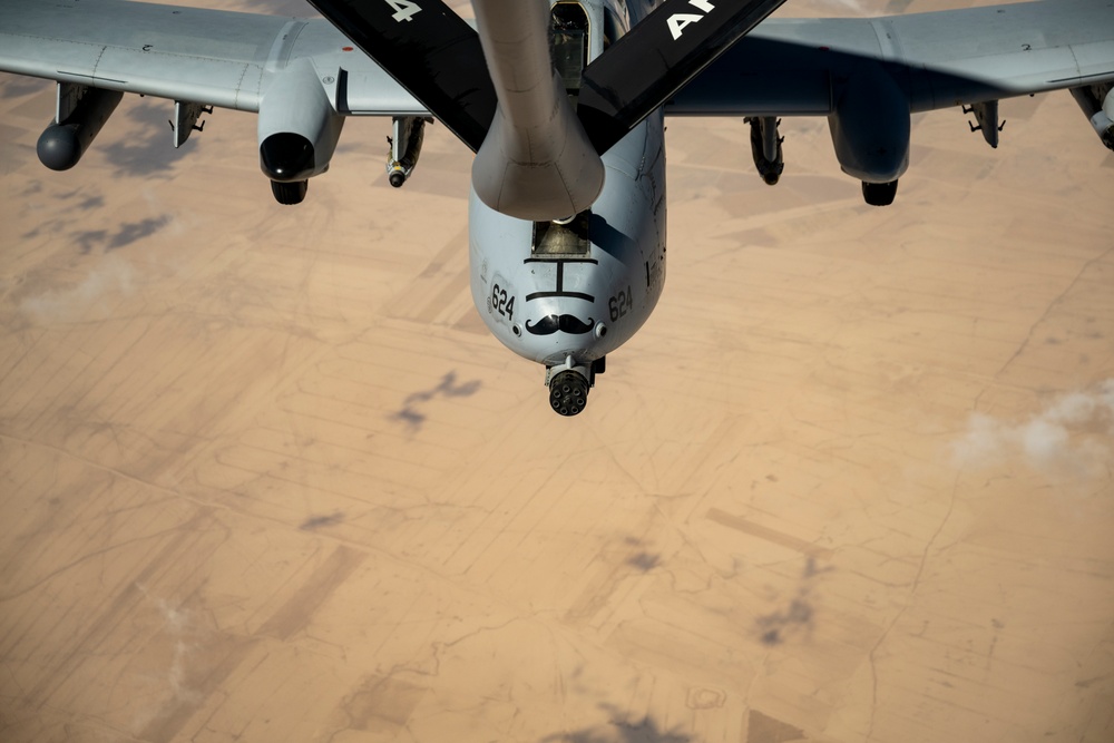 50th EARS sustain Thunderbolt IIs over USCENTCOM AOR