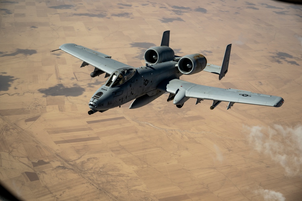 50th EARS sustain Thunderbolt IIs over USCENTCOM AOR