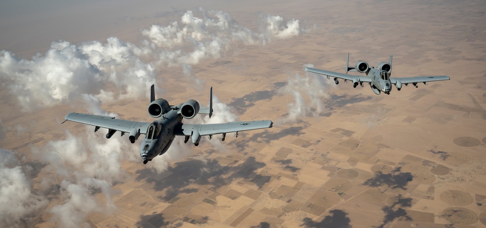 50th EARS sustain Thunderbolt IIs over USCENTCOM AOR