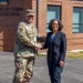 Congresswoman Marilyn Strickland meets 446th Airlift Wing Commander
