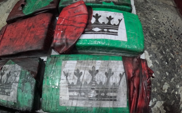Coast Guard Cutter Diligence interdicts 40 pounds of cocaine in the Caribbean Sea