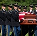 Full Military Funeral Honors with Escort are Conducted for U.S. Army Air Force Pvt. Bernard Curran in Section 62