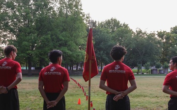MCRC conducts morning PT during Marine Week Nashville