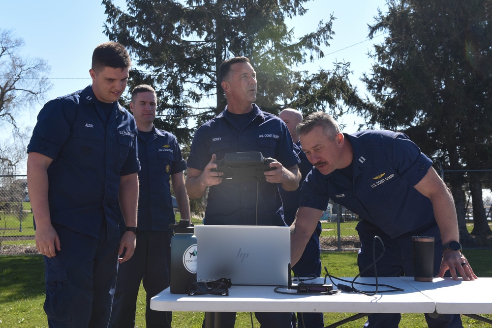 Coast Guard Station Lorain Drone Demonstration