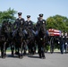 Full Military Funeral Honors with Escort are Conducted for U.S. Army Air Force Pvt. Bernard Curran in Section 62