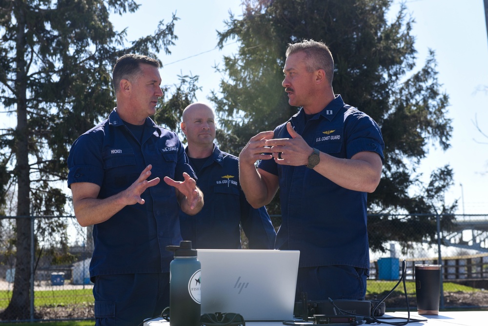 Coast Guard Station Lorain Drone Demonstration