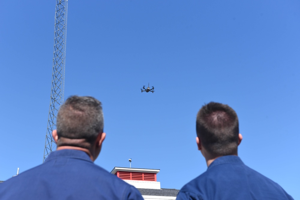 Coast Guard Station Lorain Drone Demonstration