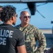 U.S. service members assist with illegal alien arrival flight