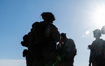 U.S. Air Force C-130 Hercules assists in illegal alien transfer flight