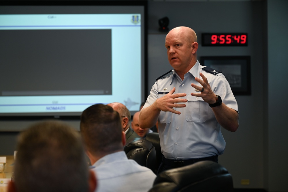 Hellenic Air Force visits Ebbing ANGB