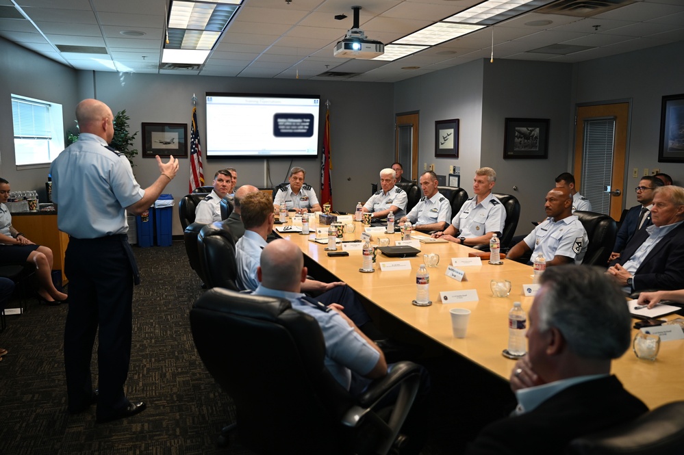 Hellenic Air Force visits Ebbing ANGB