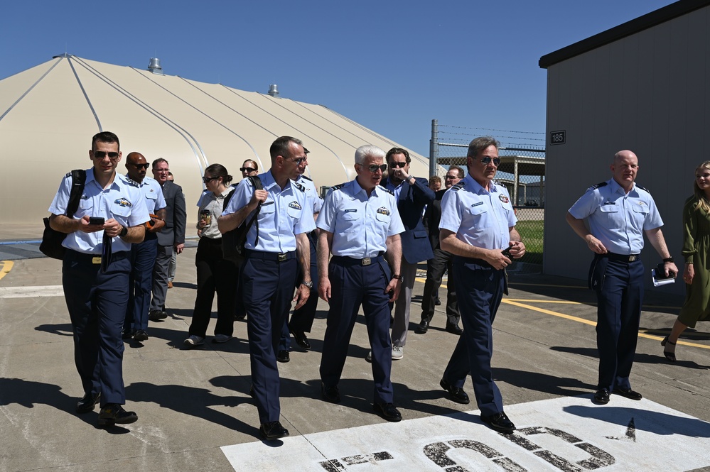 Hellenic Air Force visits Ebbing ANGB