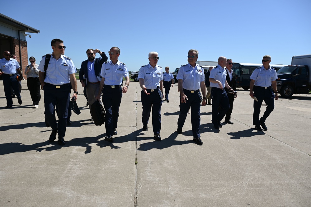 Hellenic Air Force visits Ebbing ANGB