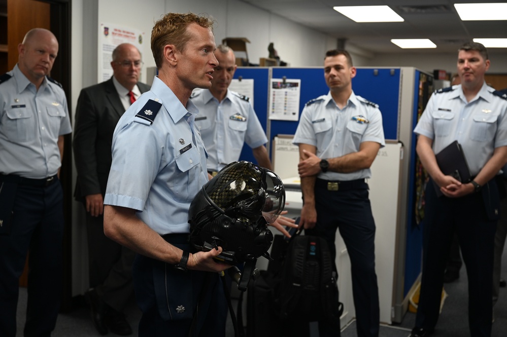Hellenic Air Force visits Ebbing ANGB