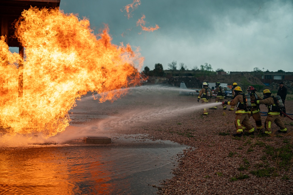 Live-fire Drills at Peterson Space Force Base