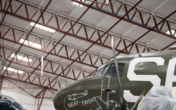 79th ARS Visits Historic ‘Night Fright’ C-47 in England