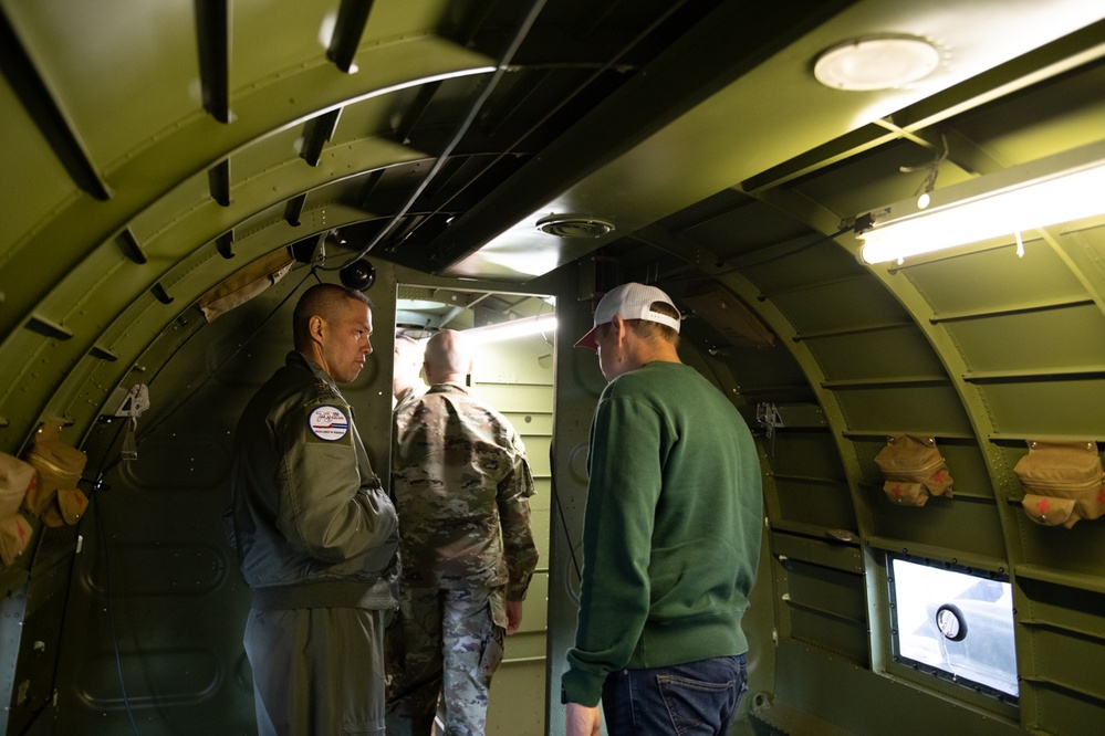 79th ARS Visits Historic ‘Night Fright’ C-47 in England
