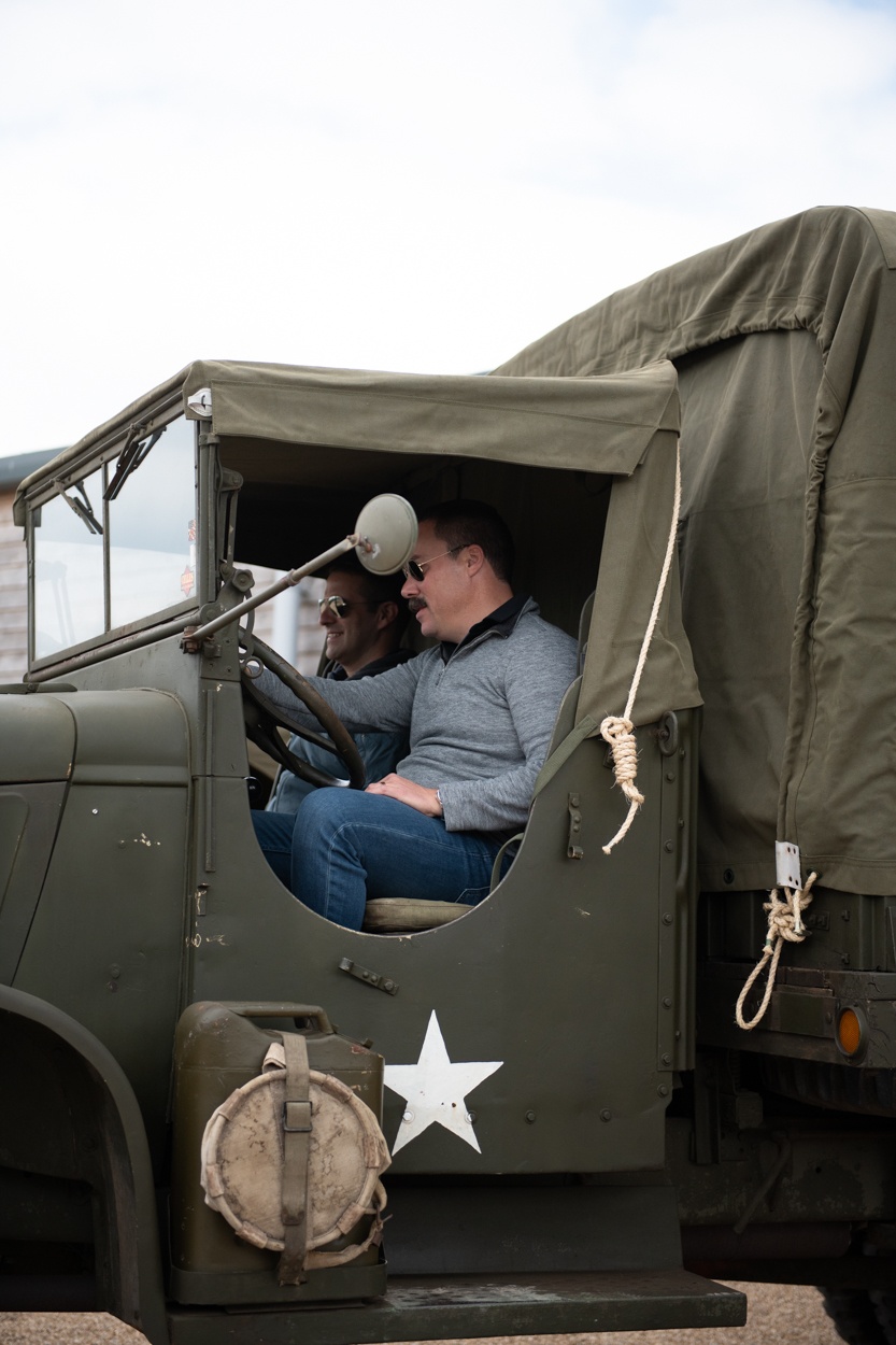 79th ARS Visits Historic ‘Night Fright’ C-47 in England