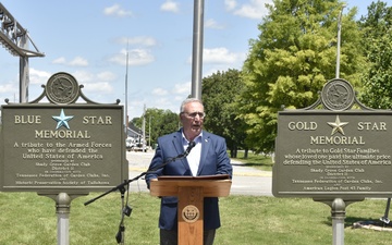 AEDC Capt. Camden Dammeyer participates in local Memorial Day Celebration