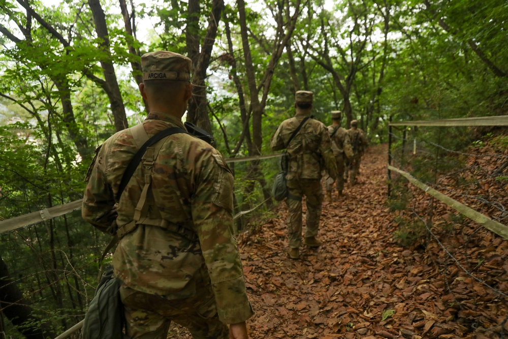 2025 Eighth Army Best Squad Competition Land Navigation