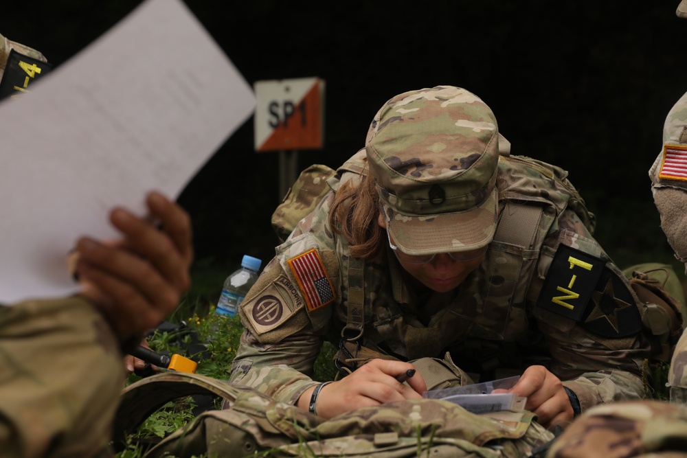 2025 Eighth Army Best Squad Competition Land Navigation