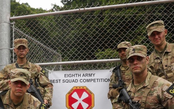 2025 Eighth Army Best Squad Competition Land Navigation