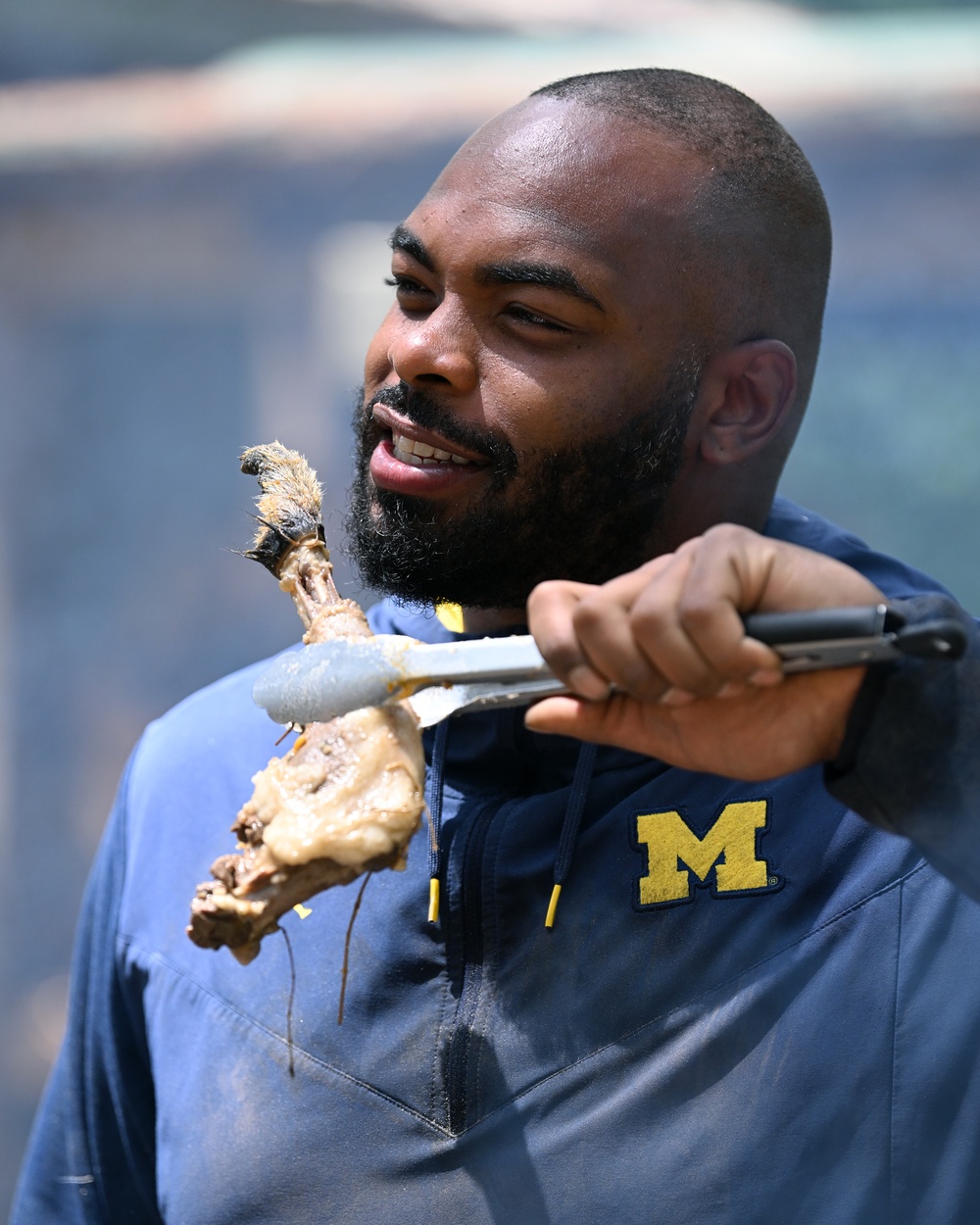 University of Michigan Football Players Visit U.S. Army JFK Special Warfare Center and School
