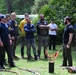 University of Michigan Football Players Visit U.S. Army JFK Special Warfare Center and School
