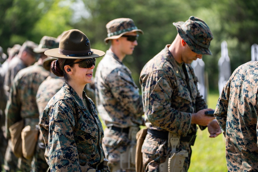Marine Corps Advisor Company-A Participates in Infantry Marksmanship Assessment