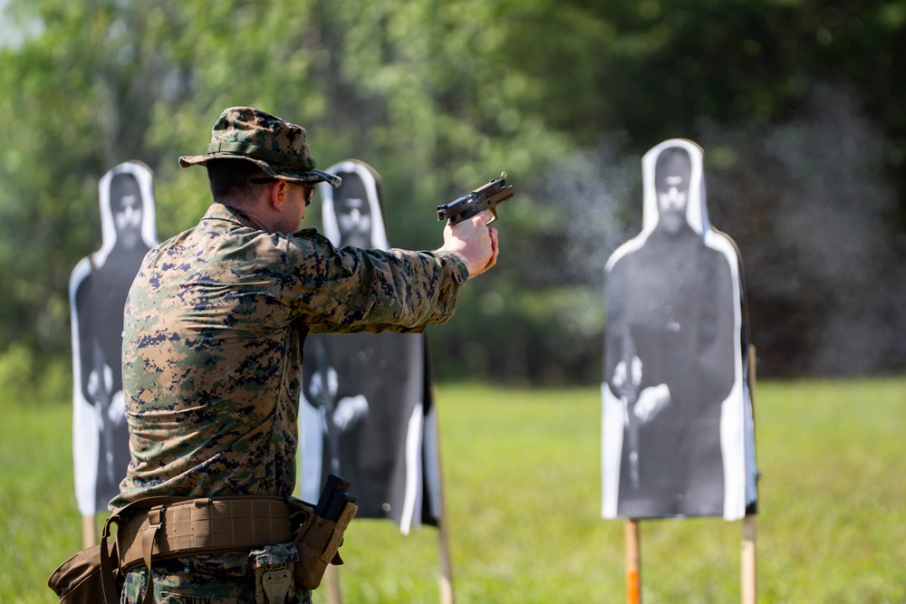 Marine Corps Advisor Company-A Participates in Infantry Marksmanship Assessment