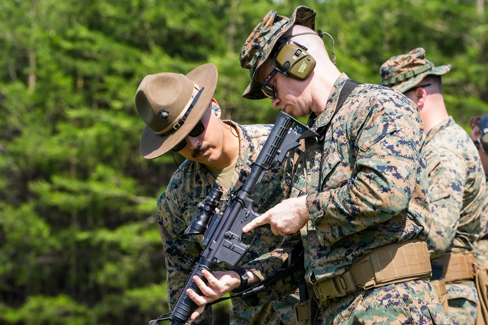Marine Corps Advisor Company-A Participates in Infantry Marksmanship Assessment