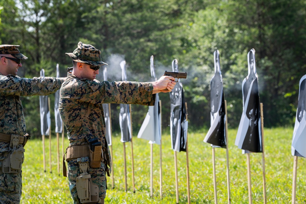Marine Corps Advisor Company-A Participates in Infantry Marksmanship Assessment