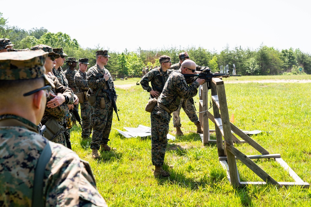 Marine Corps Advisor Company-A Participates in Infantry Marksmanship Assessment