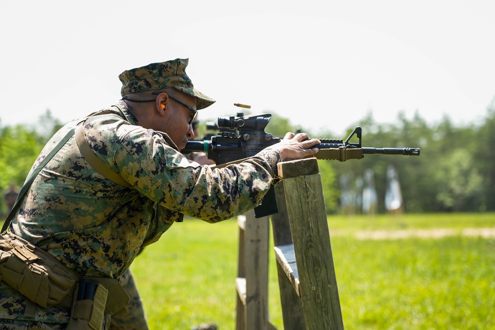 Marine Corps Advisor Company-A Participates in Infantry Marksmanship Assessment