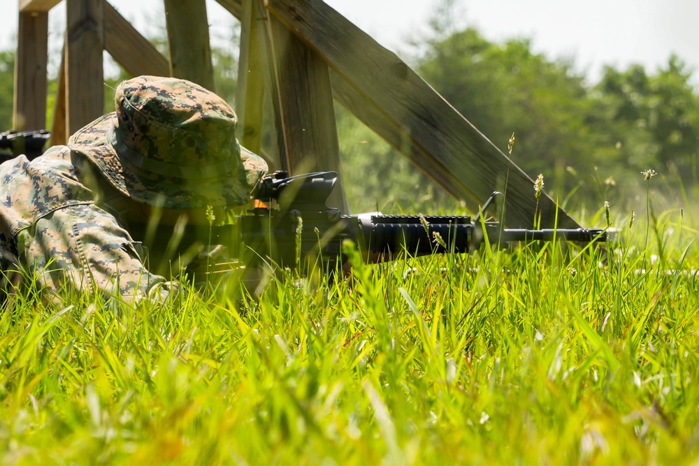 Marine Corps Advisor Company-A Participates in Infantry Marksmanship Assessment