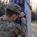 Eielson Honor Guard Raises 50 Flags