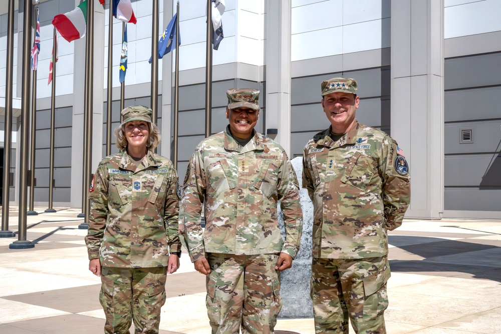 Gen. Anthony Cotton, commander of USSTRATCOM, visits U.S. Space Forces - Space (S4S)
