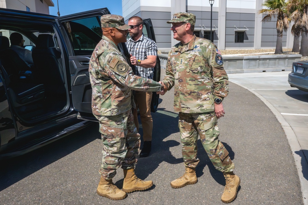 Gen. Anthony Cotton, commander of USSTRATCOM, visits U.S. Space Forces - Space (S4S)