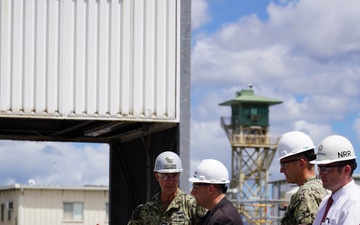 Hawaii Gov. Josh Green Visits Pearl Harbor Naval Shipyard