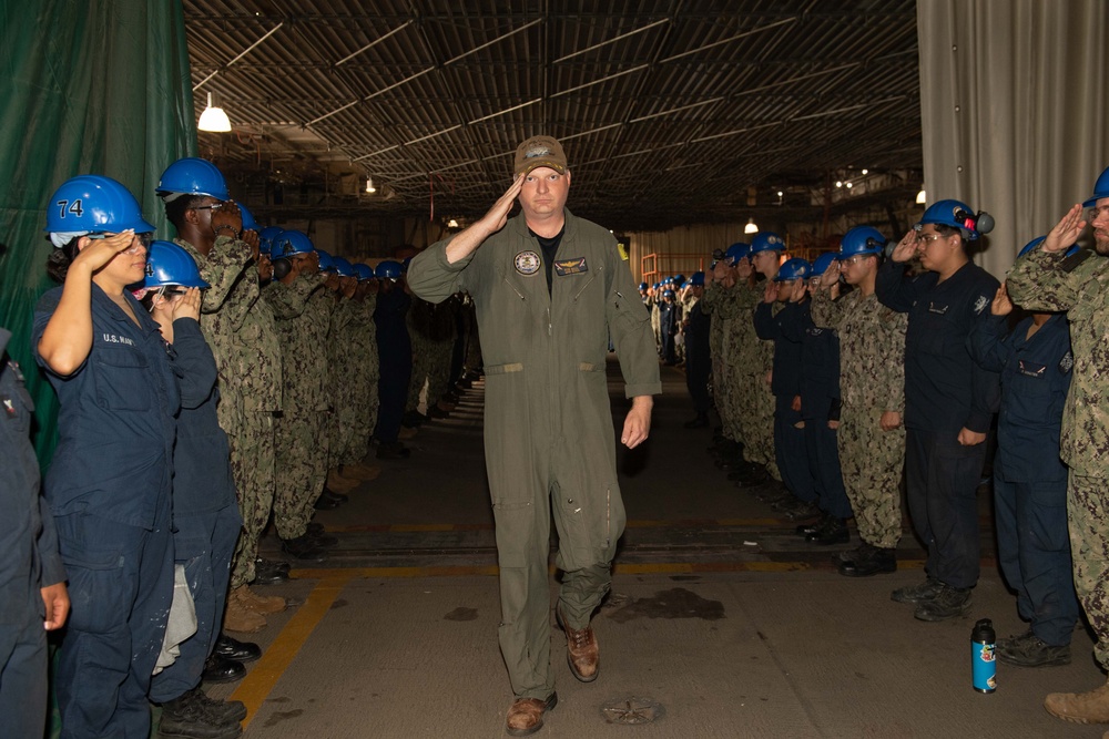 USS John C. Stennis (CVN 74) Conducts Ringoff