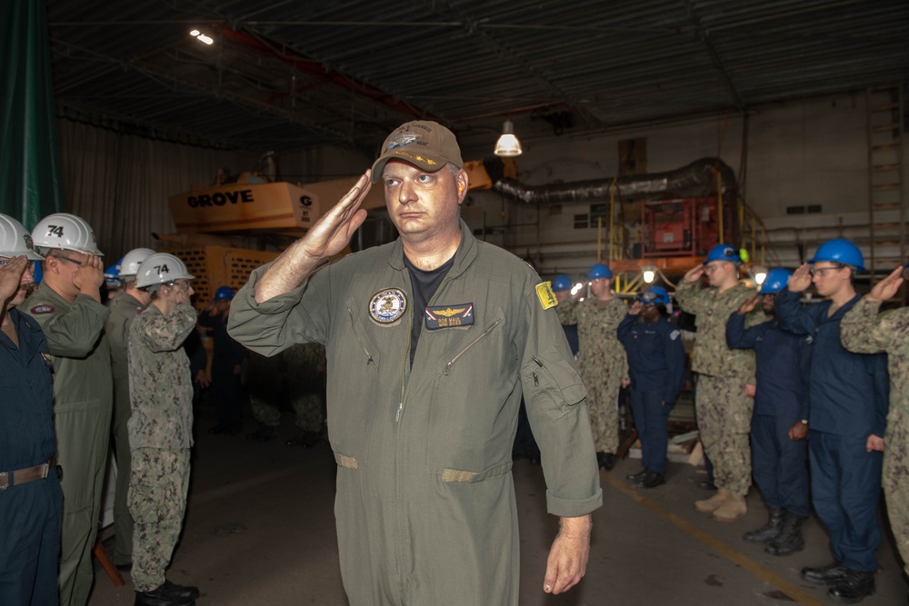 USS John C. Stennis (CVN 74) Conducts Ringoff