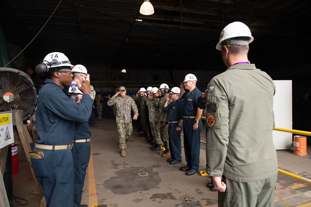 USS John C. Stennis (CVN 74) Conducts Ringoff