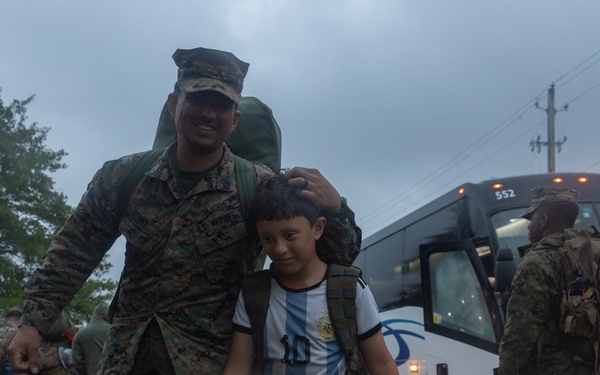 Combat Logistics Battalion 22 Homecoming