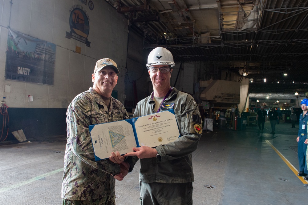 USS John C. Stennis (CVN 74) Conducts Ringoff