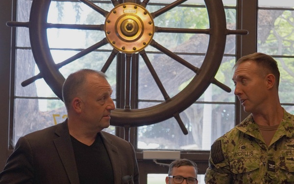 Hawaii Gov. Josh Green Visits Pearl Harbor Naval Shipyard