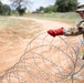 U.S. Soldier sets up wire during DEFENDER 25