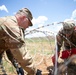 U.S. Soldiers set up wire during DEFENDER 25