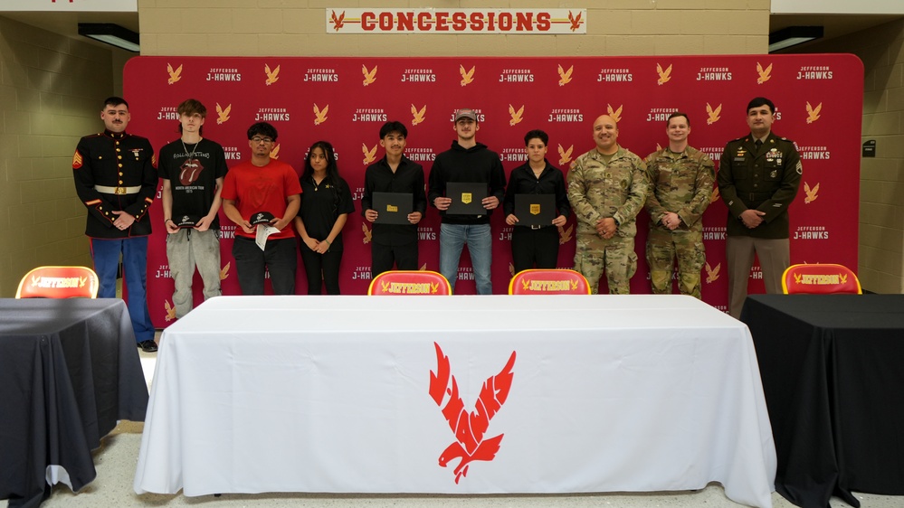 RS Chicago Attends Jefferson High School’s Military Signing Day